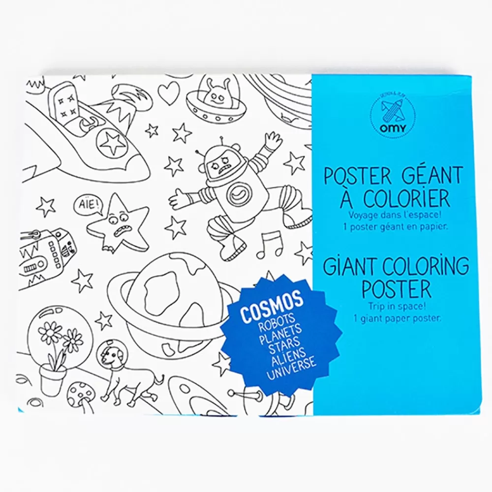 Omy Poster Geant Cosmos> Coloriages