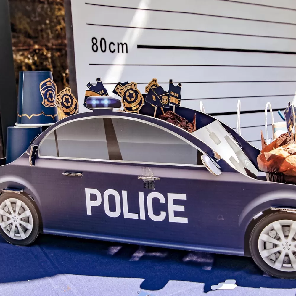 Arty Fêtes Factory Presentoir A Gâteaux Voiture De Police