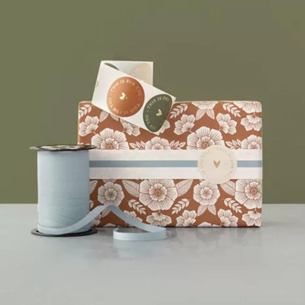 House of Products Rouleau De Papier Cadeau Grosses Fleurs> Papier Cadeau