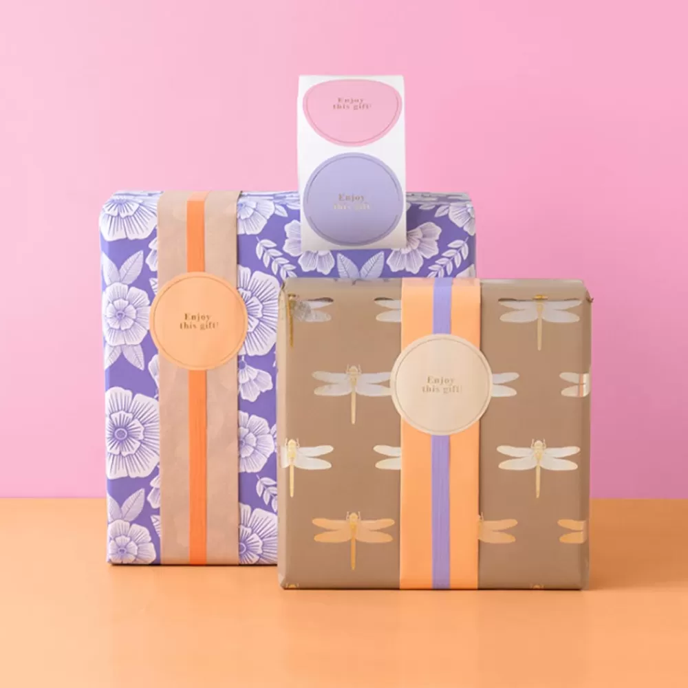 House of Products Rouleau De Papier Cadeau Libellule> Papier Cadeau