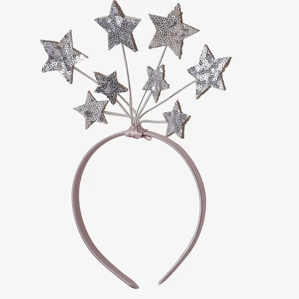 Ginger Ray Serre-Tete Etoiles Argent> Accessoires