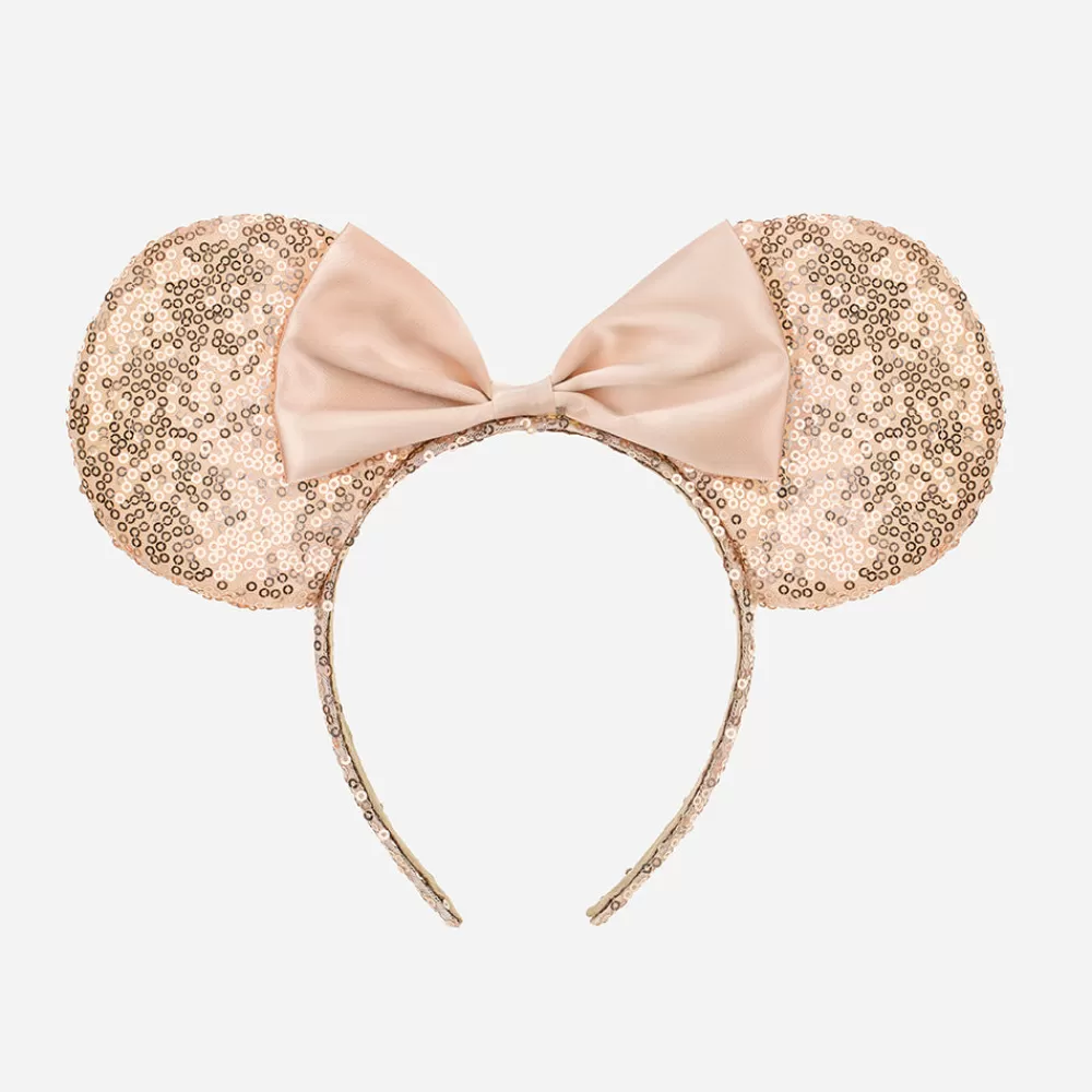 Party Deco Serre-Tete Souris Rose Gold> Accessoires