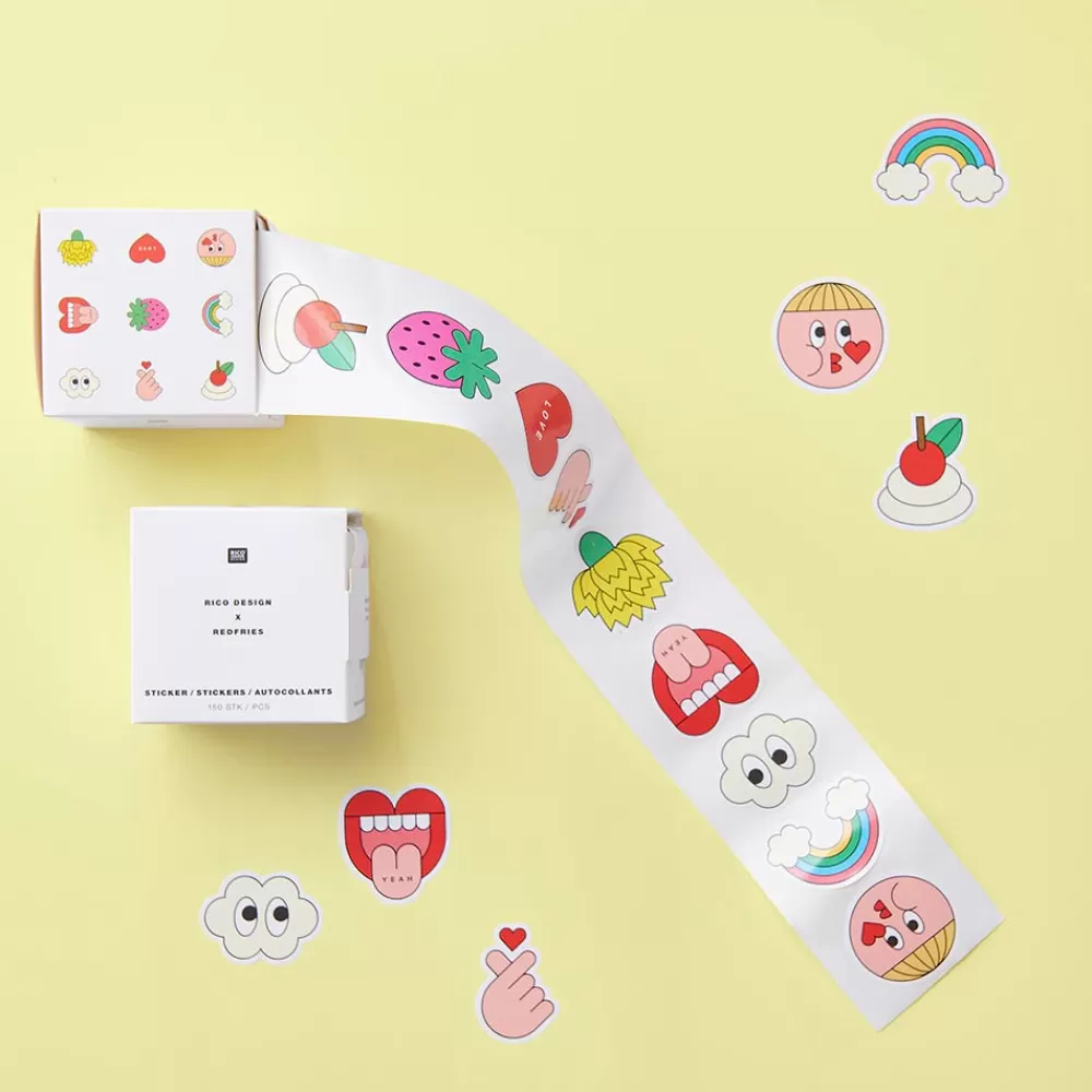 Rico Design Stickers Eye Candy> Stickers Et Gommettes