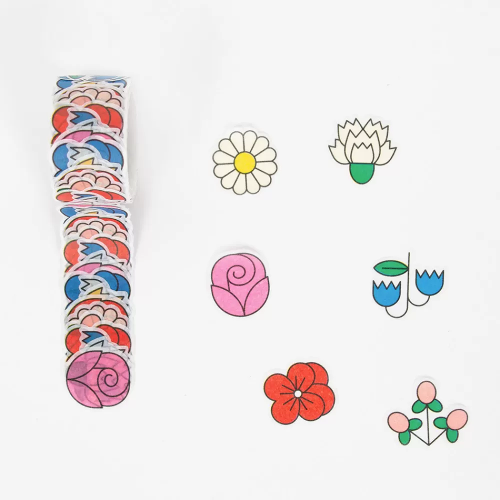 Rico Design Stickers Fleurs Colorees> Stickers Et Gommettes